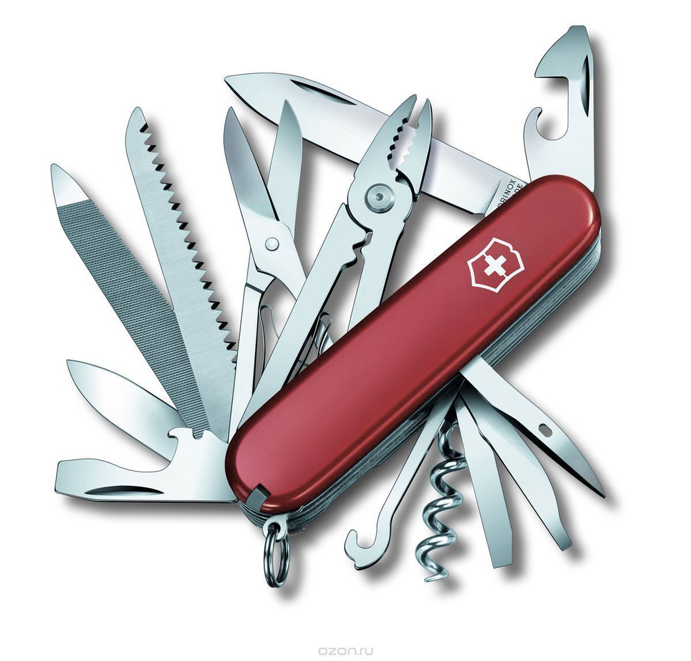 Нож Victorinox Handyman,91мм, 24 функции, красн.ручка  1.3773