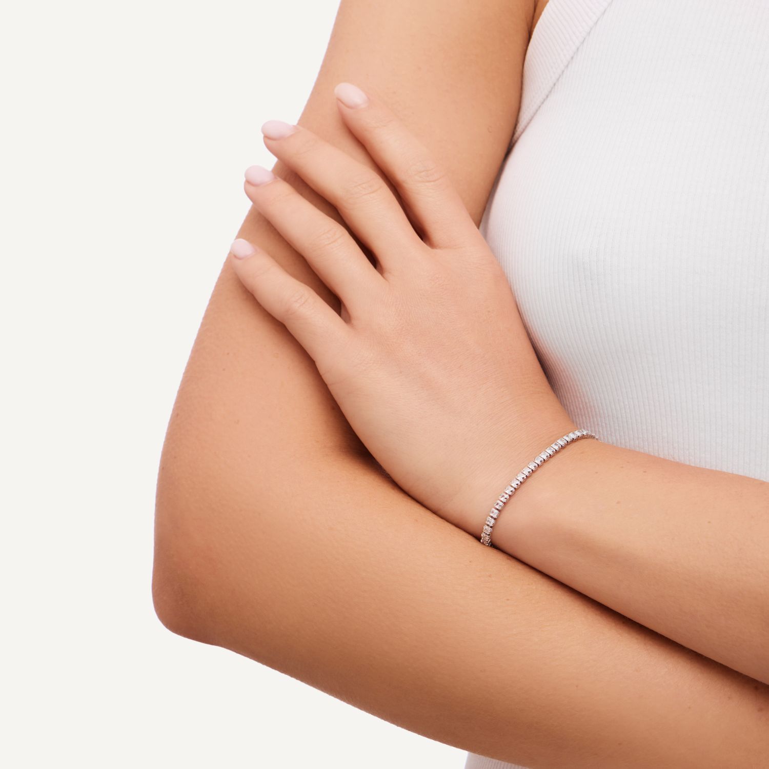 Браслет Tennis Bracelet - Micro Square