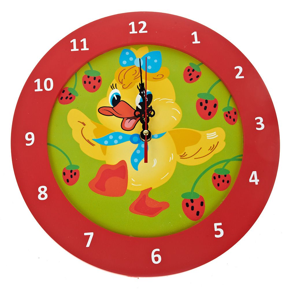 Часы настенные " " d=22/30см. (батарейка-1"AA") (4вида) (транспортная упаковка)