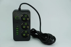Удлинитель сетевой. Сетевой фильтр Пило. 3 розетки. 4 входа для USB. 1 USB Type-C Тройник Разветвитель. USB Розетка. быстрая зарядка