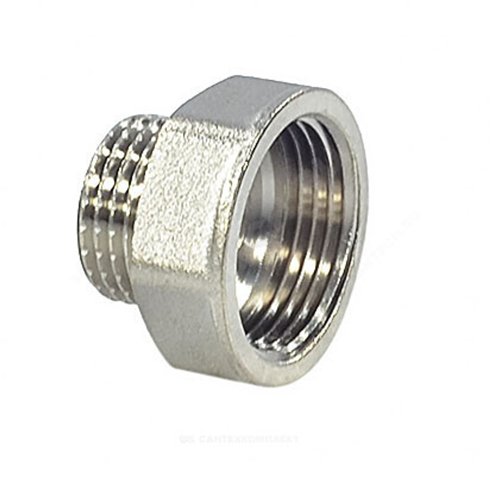Переход латунь никель реборда Ду 20х15 (3/4"х1/2") ВР/НР SantechSystems