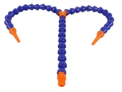 Трубка для СОЖ 1/4 400мм двойной круглый наконечник ANROKEY