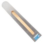 Гладилка закругленная высокоуглеродистая сталь, рукоятка из бука, 500х100мм, (шт.)