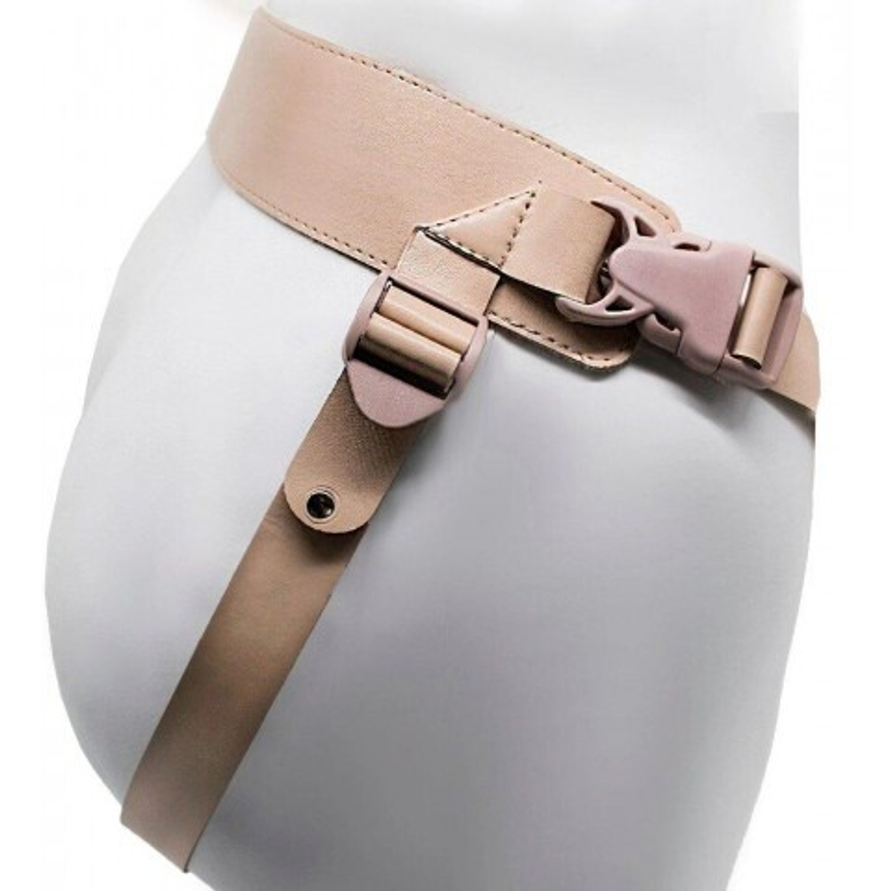 Анальный фиксатор + мужской фаллопротез на каркасе MEN STYLE