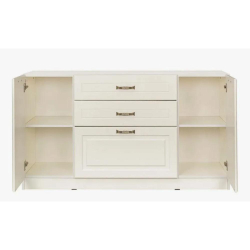 Ливерпуль Комод Белый, ясень ваниль НМ-1012-100 ПВХ