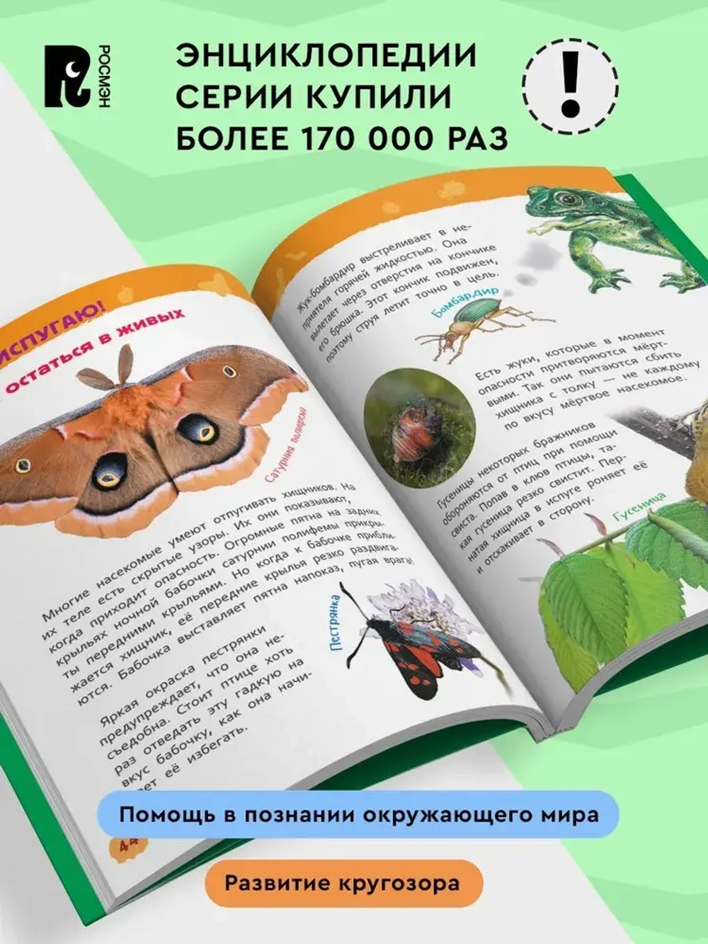 Энциклопедия для детского сада "Насекомые"