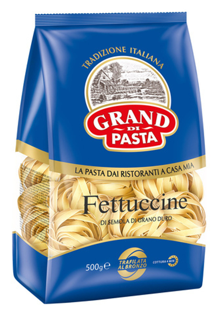 Макаронные изделия «Grand di Pasta» Fettuccine (гнёзда) - 500 г
