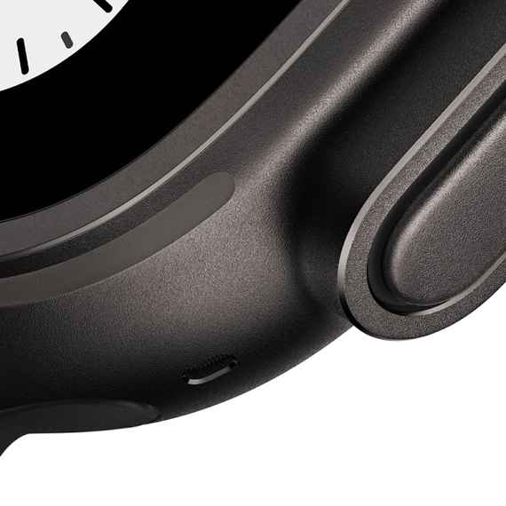 Apple Watch Ultra 3 (2025) GPS + Cellular, 49 мм, корпус из черного титана, ремешок Titanium Milanese Loop (S) цвета black (черный) MF1N4