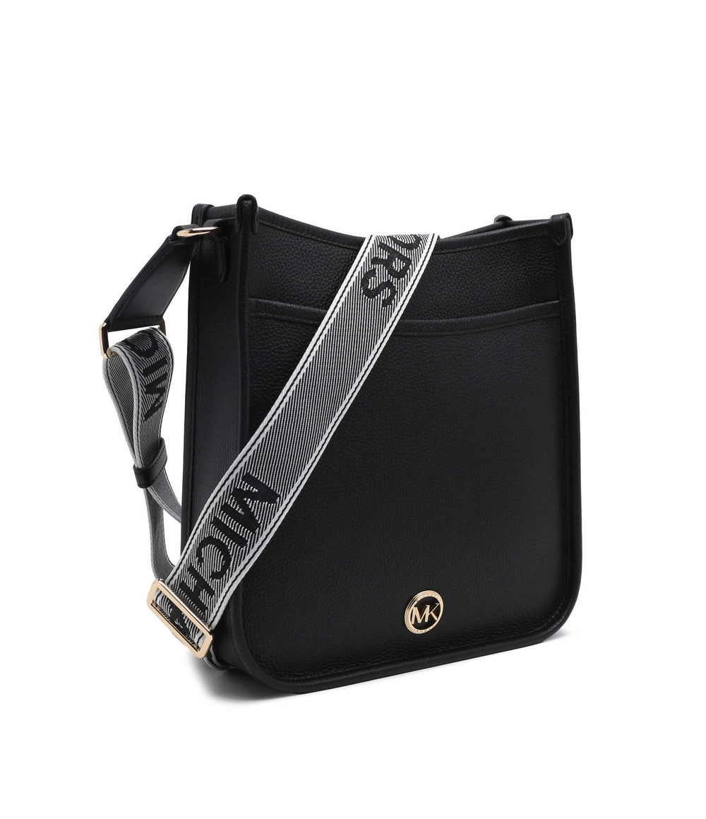 Кожаная сумка через плечо Michael Kors - черный(30R4G99M7L)