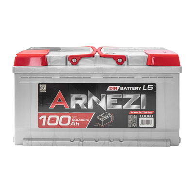 Аккумулятор ARNEZI DIN SMF 100 А/ч обратный R+ 353x175x190 L5 EN 900 А