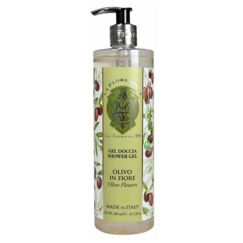 LA FLORENTINA Гель для душа женский 500мл Цветы Оливы (08580) !!!!!