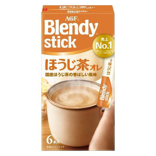 Чай зеленый растворимый 3 в 1 Hojicha Blendy Stick