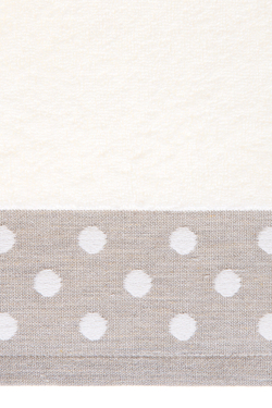 Полотенце 50х100 Luxberry Pretty Dots натуральное Португалия фрагмент