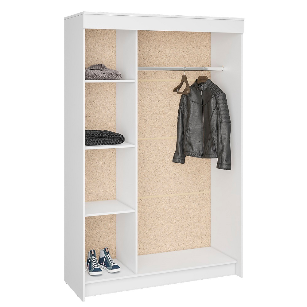 Шкаф-купе Бассо, белый