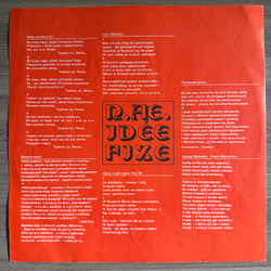 Виниловая пластинка Czesław Niemen – N. Ae. Idée Fixe 2LP