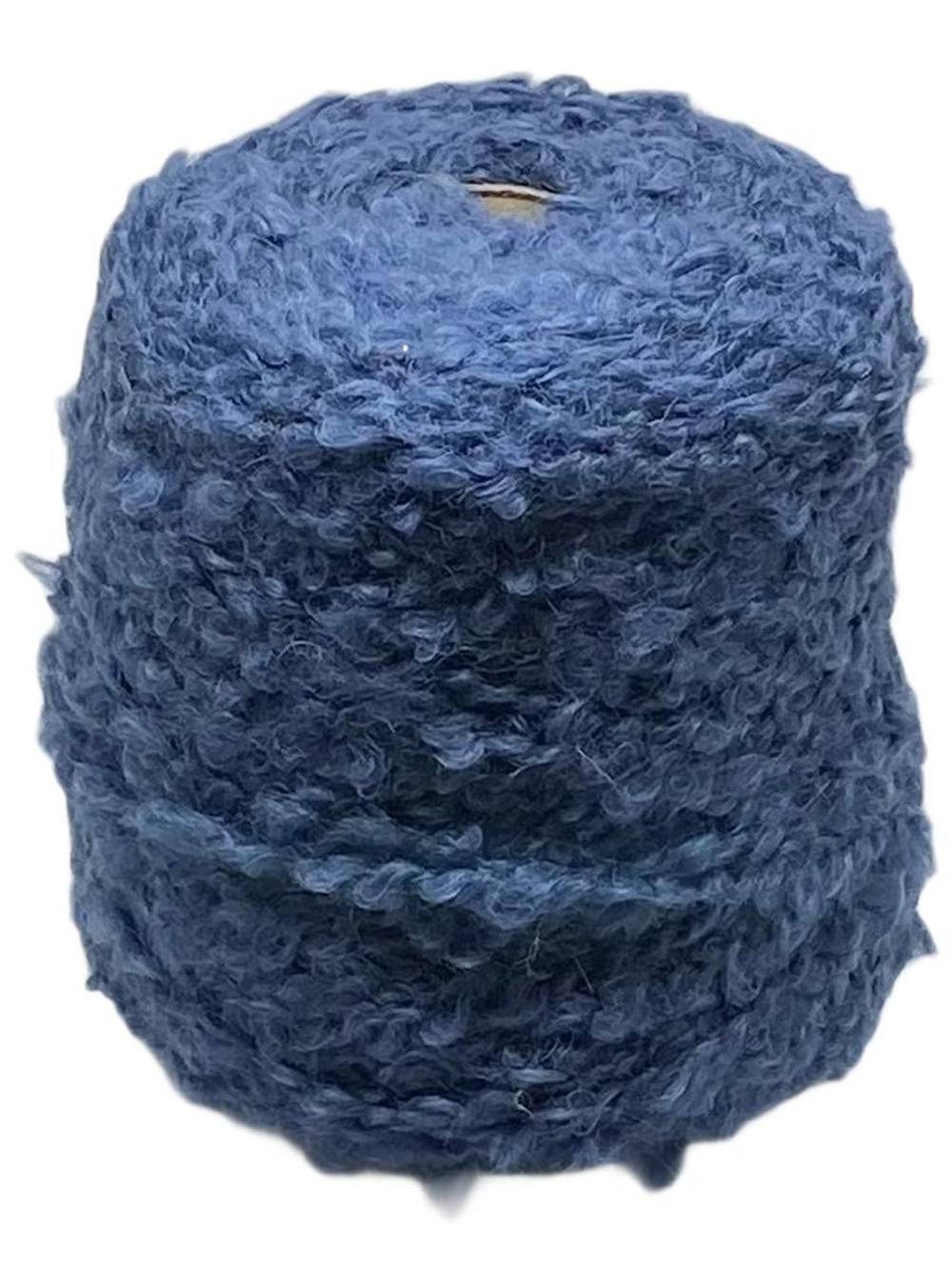 Пряжа на бобине(Италия) 100% шерсть Букле 350 г. 100г-120м