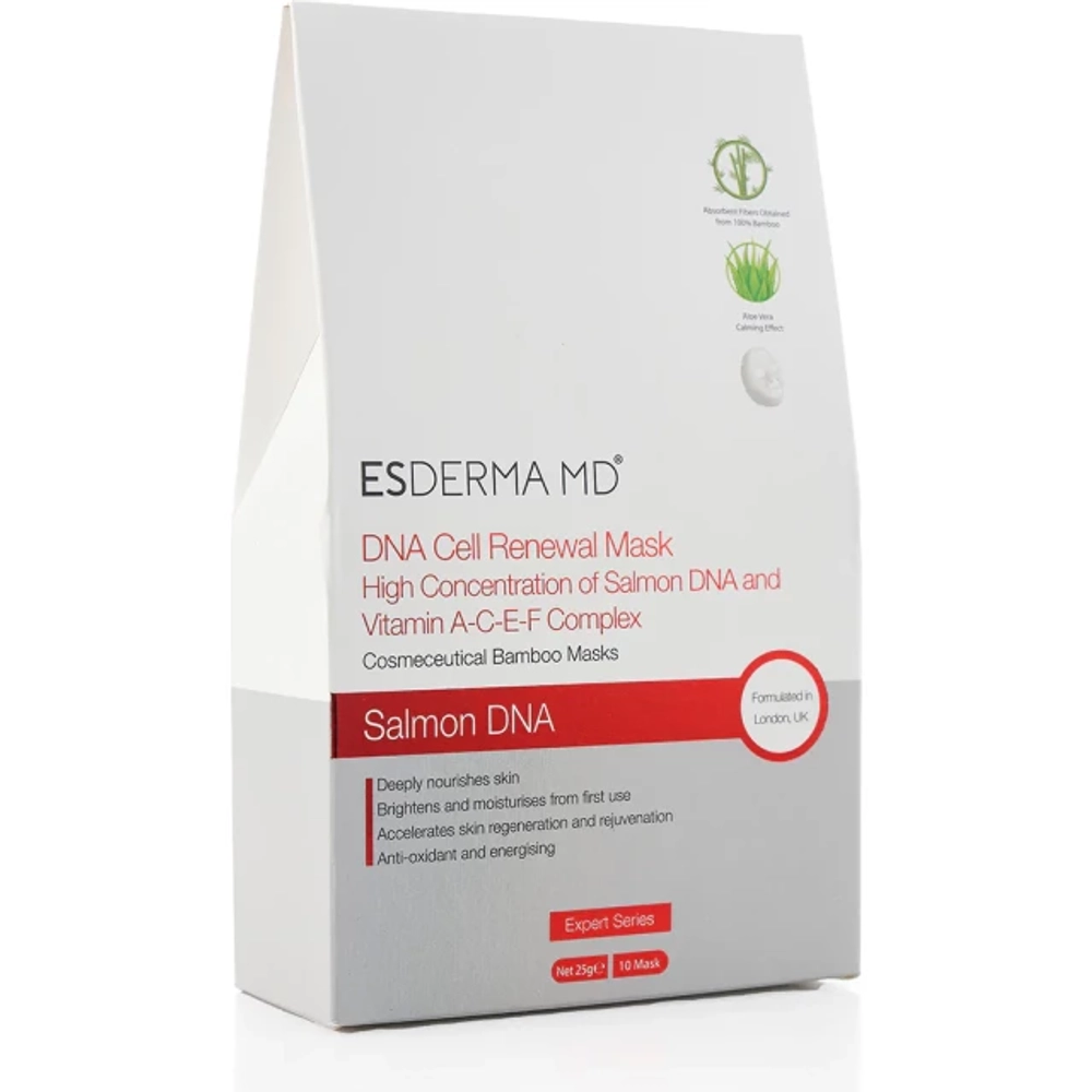 DNA Cell Renewal Mask | Маска тканевая увлажняющая омолаживающая, 10 шт*25 гр