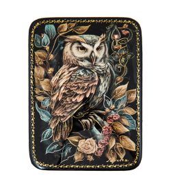 Народные промыслы ШК-19/56-B Шкатулка в технике декупаж «Сова» (8х6х3,5)