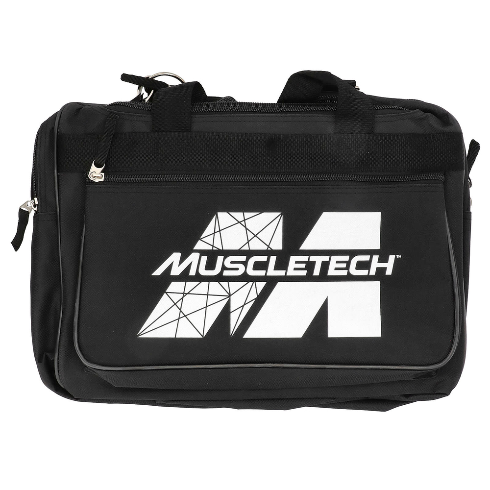 MuscleTech, Спортивная сумка, черная, 1 шт.