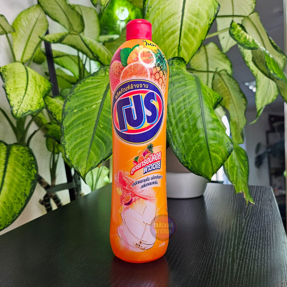 Средство для мытья посуды LION Lipon PRO Фрукты 750 мл.