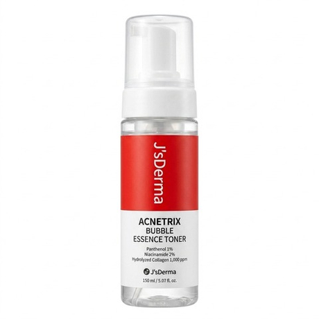 Успокаивающий пузырьковый тонер-эссенция J'sDerma Acnetrix Bubble Essence Toner, 150мл