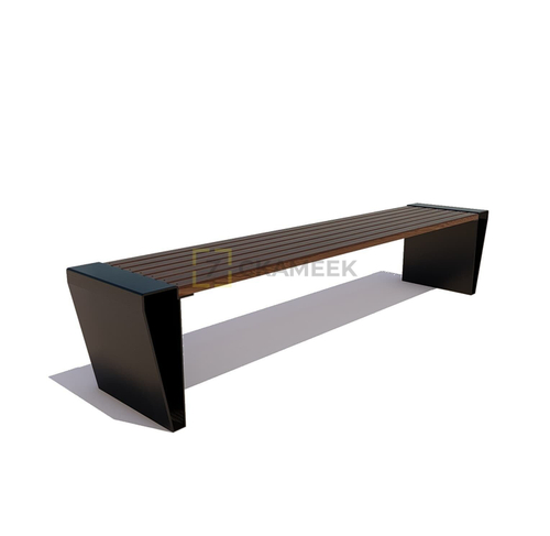 Скамейка уличная «Мегаполис» (1,5 м термоясень)