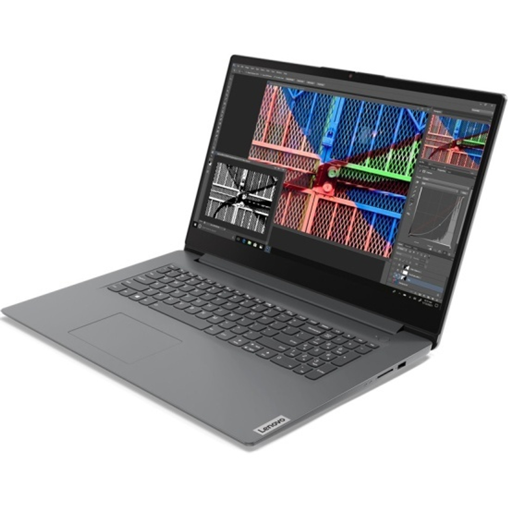 Ноутбук Lenovo V17 G2 ITL 82NX00D0RU Intel Core i5 1135G7, 2.4 GHz - 4.2 GHz, 16384 Mb, 17.3" Full HD 1920x1080, 512 Gb SSD, DVD нет, Intel Iris Xe Graphics, Windows 10 Professional, серый