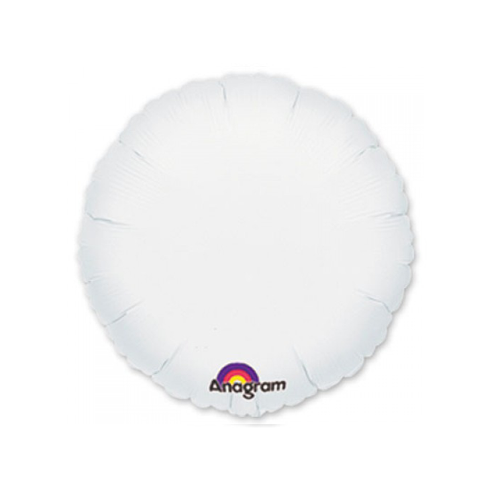 Шарик круг белый