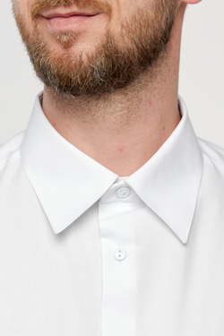 Рубашка МЧС мужская белая, короткий рукав