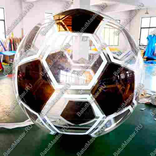 Аттракцион Водный шар ПВХ «Футбольный мяч» 2*2*2 м