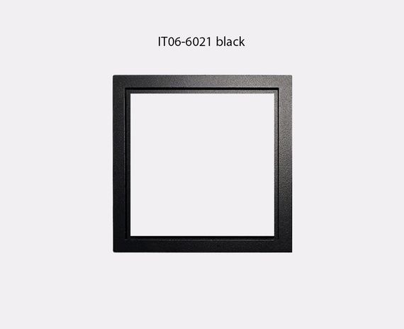 Встраиваемый светодиодный светильник Italline IT06-6020 black 3000K