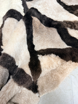 Ковер шкура натуральная овчина меховой