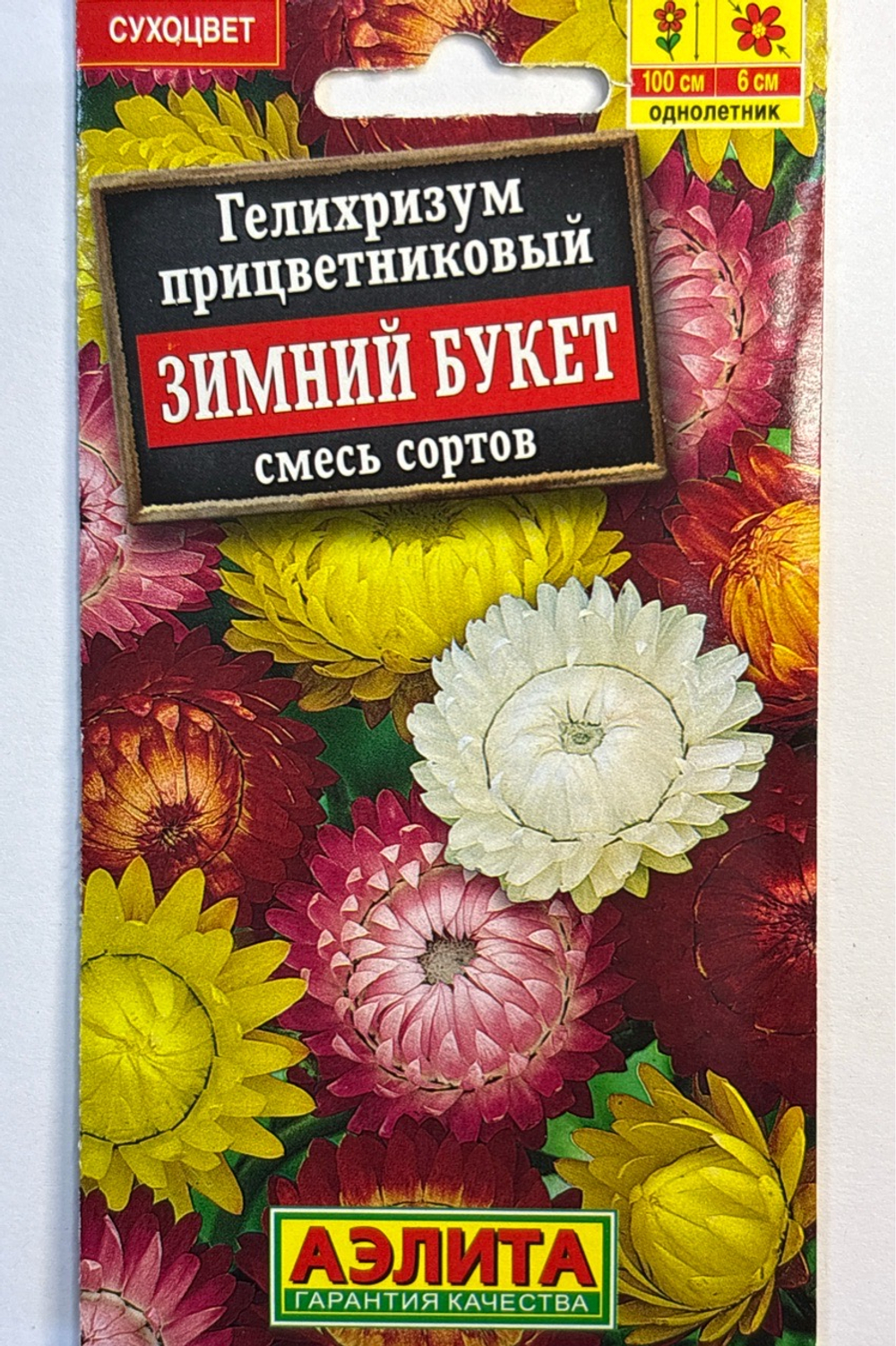 Гелихризум Зимний букет, смесь сортов СМЦ-782