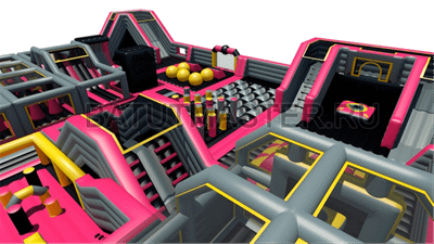 Надувной парк "Спорт зона"