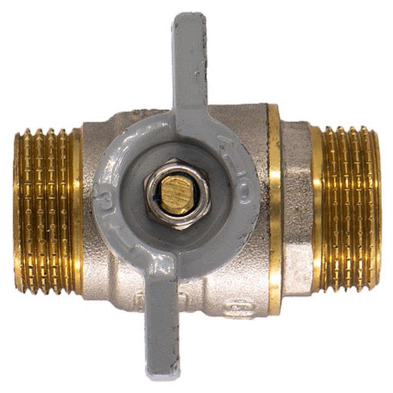 Кран шар. CTM для воды 1 ш/ш бабочка CNMMB001 купить в Москве и Московской области по низкой цене с доставкой по России — (4) Кран шар. CTM для воды 1 ш/ш бабочка CNMMB001 — (4)