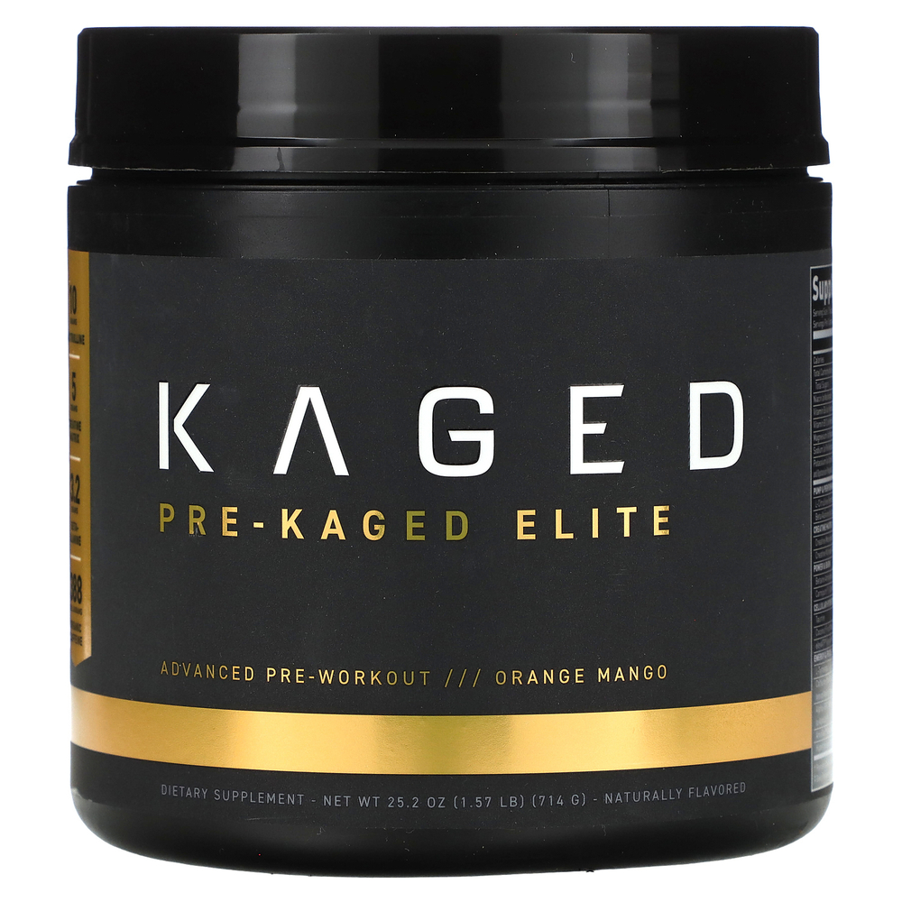 Kaged, Elite Series, перед тренировкой, апельсин и манго, 666 г (1,47 фунта)
