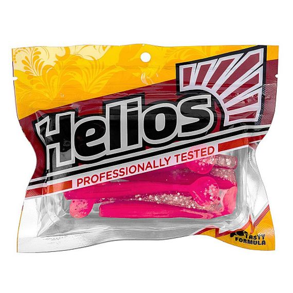 Виброхвост Chebak 3,15&#39;/8 см Silver Sparkles &amp; Pink 7шт. (HS-3-035) Helios