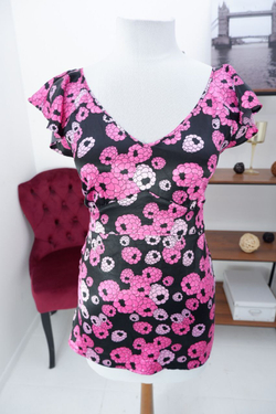 Топ Incity с принтом 40 размер