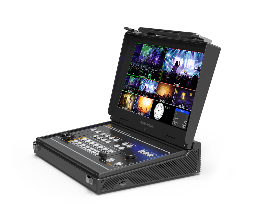 Видеомикшер AvMatrix PVS0613U, портативный, 6CH, SDI, USB
