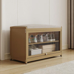 Обувница-скамейка с мягким сиденьем