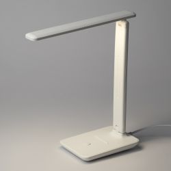 Настольный светильник ЭРА NLED-508-7W-W светодиодный белый | Светодиодные настольные лампы