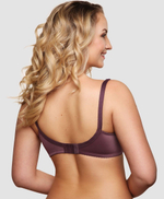 Бескаркасный бюстгальтер с мягкой кружевной чашкой (Размер: 95D) (Цвет: пудровый)