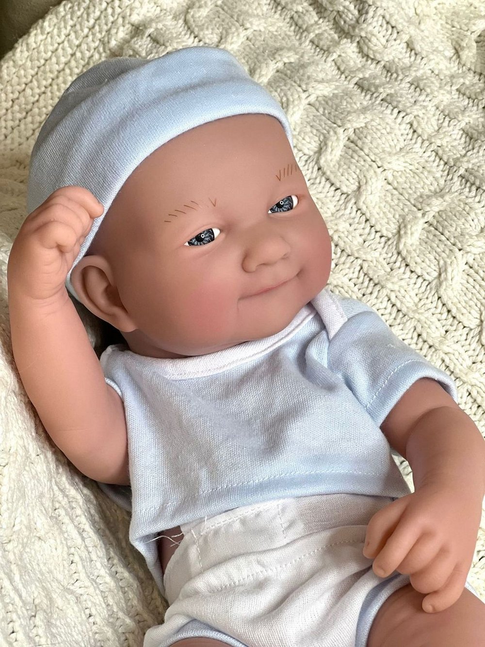 Кукла виниловая 35см в пакете (JX-293A2)