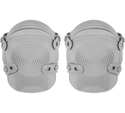 ЗУБР ФОРТ влагостойкие с цельнолитой резиновой чашкой, противоскользящая поверхность, наколенники защитные ПРОФЕССИОНАЛ (11520)