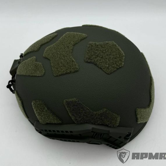 Шлем FAST Ops-Core без ушей с системой регулировки Венди, олива