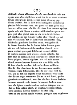 Die Beiden Ältesten Deutschen Gedichte Aus Dem Achten Jahrhundert. Das Lied von Hildebrand und Hadubrand und das Weissenbrunner Gebet,  zum erstenmal in ihrem Metrum dargestellt | Brüder Grimm