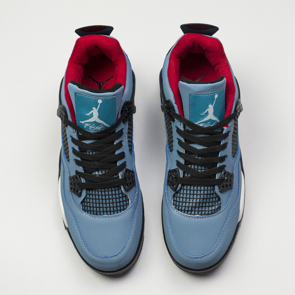 кроссовки Air Jordan 4 x Travis Scott Blue