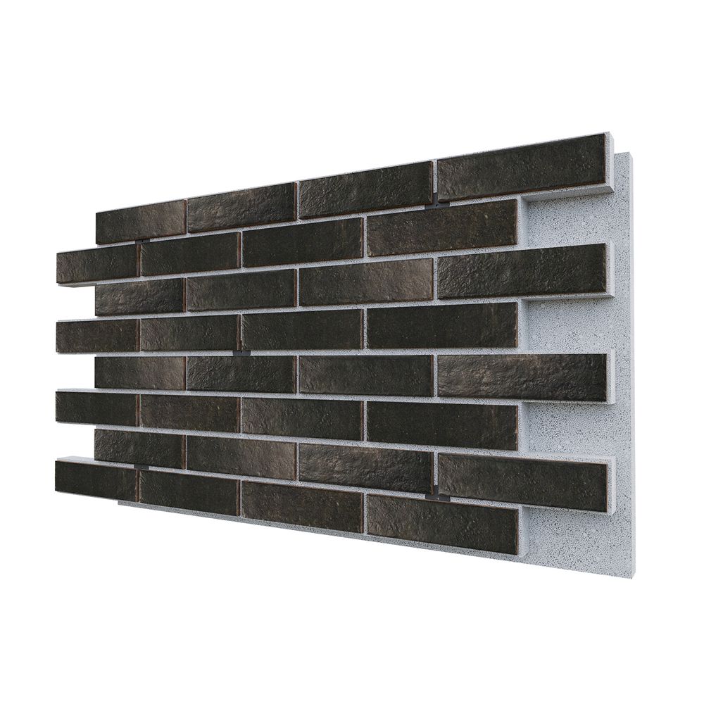 Негорючая термопанель ППС PRO Paradyz Scandiano Brown Elewacja 0,60 м², 1020x600 мм