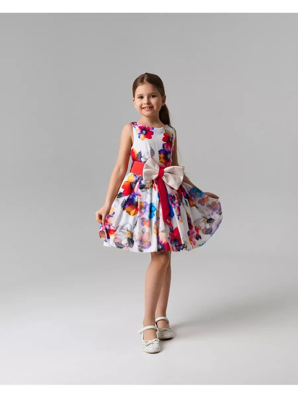 Платье для девочки на выпускной утренник нарядное