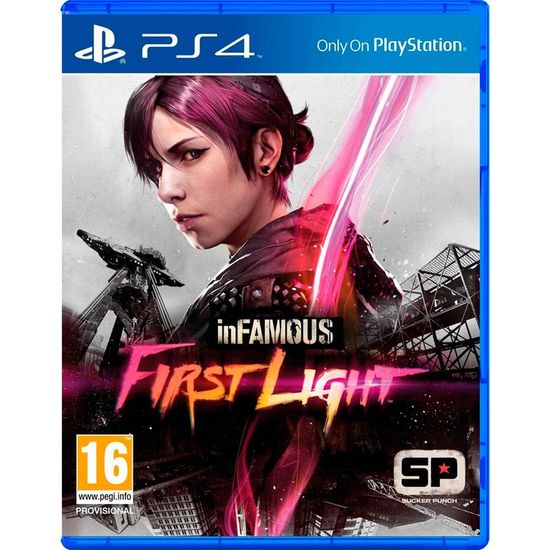 PS4 InFAMOUS: First Light (Б/У, Полностью на русском языке, CUSA-00897)